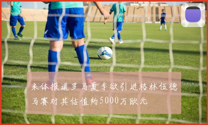 米体报道罗马夏季欲引进格林伍德马赛对其估值约5000万欧元